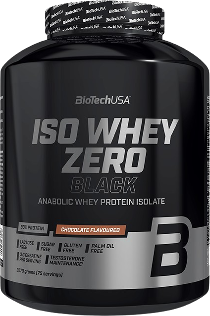 BioTech Iso Whey Zero Black čokoláda 2270 g