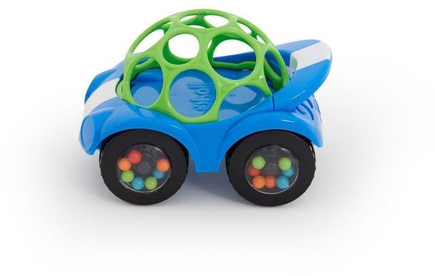 Oball Hračka autíčko Rattle&Roll™, modré 3m+