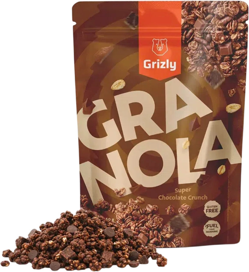 Grizly Granola super chocolate crunch 450 g