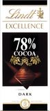 Lindt Čokoláda EXCELLENCE Extra hořká 78%, 100 g