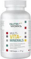 NutriWorks Multivitaminerals 120 kapslí