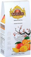 Basilur White Tea Mango Orange papír 100 g