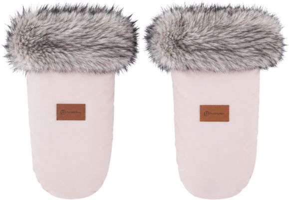 Petite&Mars Set zimní fusak Comfy 4v1 + rukavice na kočárek Fjora Rose Petal