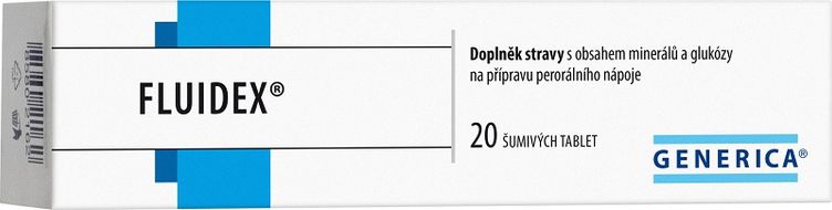 Generica Fluidex 20 šumivých tablet