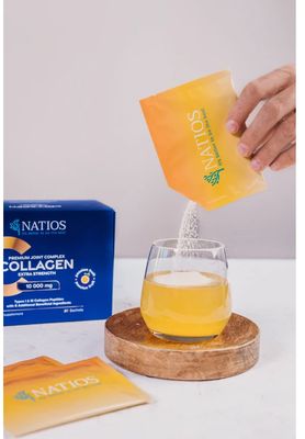 Natios Collagen Premium Joint Complex, Komplex na klouby, 10 000 mg 30 sáčků