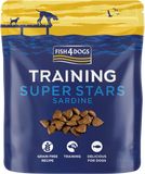 Fish4Dogs Training Super Stars, Tréninkové pamlsky pro psy sardinka 150 g