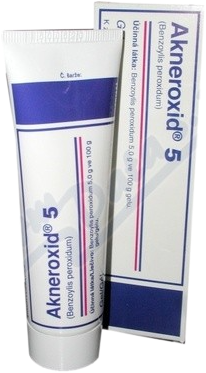 Akneroxid 5 gel 5% 50 g