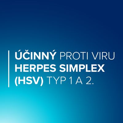 Zovirax Duo 50 mg/g+10 mg/g krém na opary 2 g