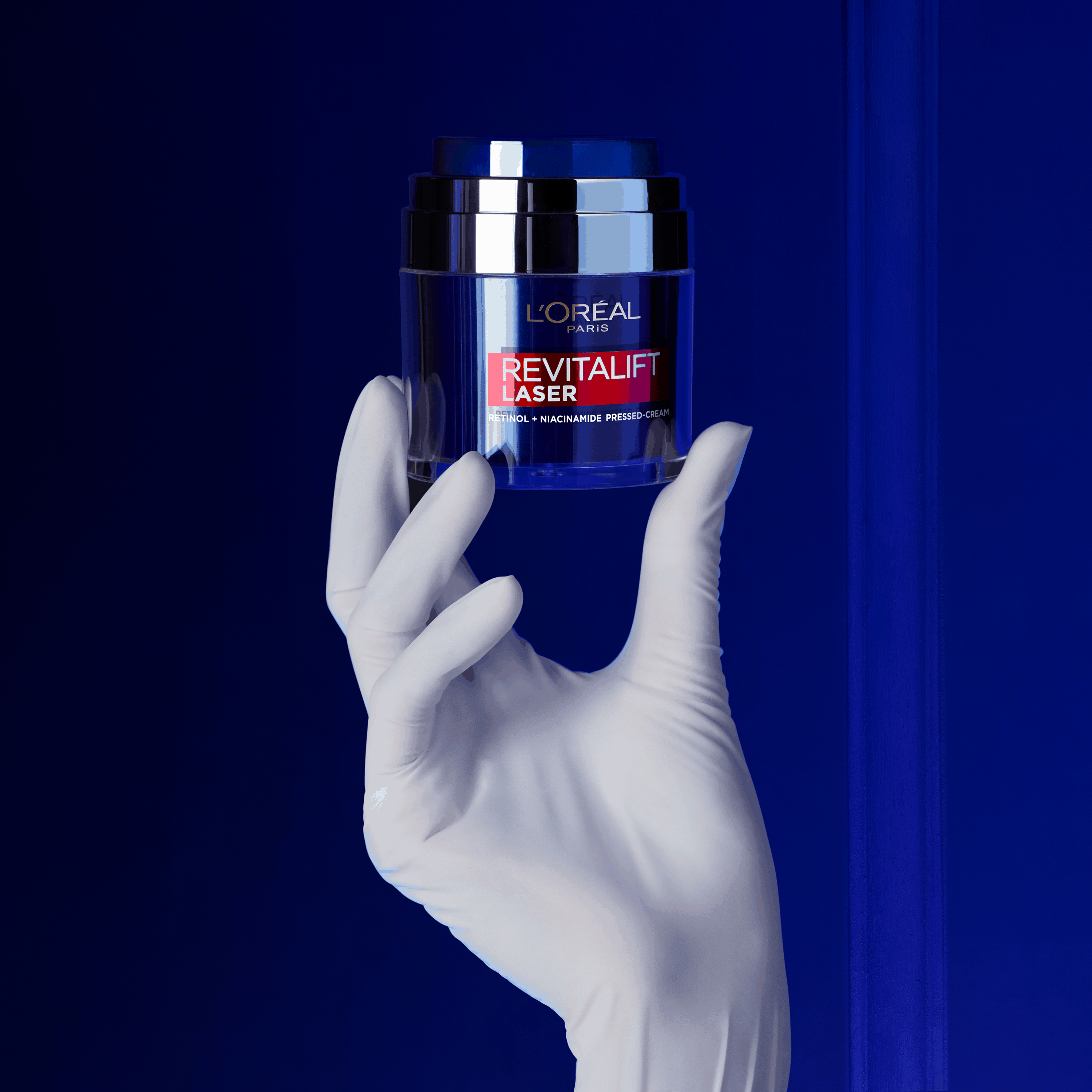 L'Oréal Paris Revitalift Laser Renew Retinol + Niacinamid noční Pressed Cream s retinolem