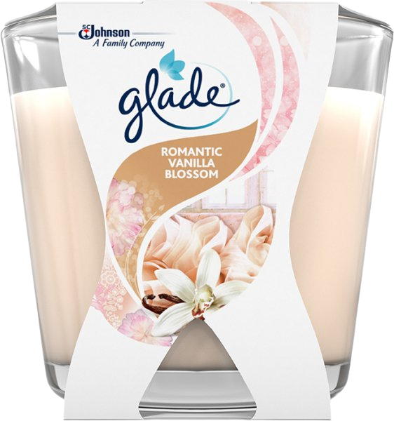 Glade svíčka vonná Decor romantic vanilla blossom 70 g