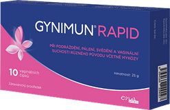 Gynimun Rapid Vaginální čípky 10 ks