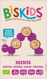 Belkorn BISkids BIO dětské celozrnné mini sušenky Natural bez přidaného cukru 120 g