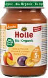Holle bio dětská přesnídávka Jablko a švestka 190 g