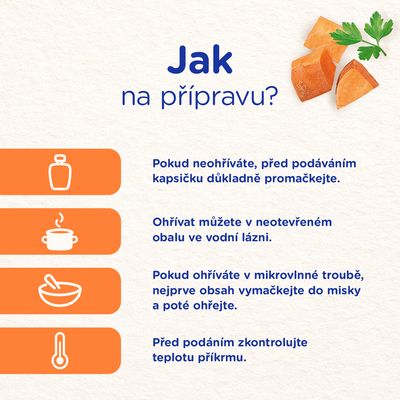 Sunar příkrm batáty s kuřecím masem 6m+ 120 g