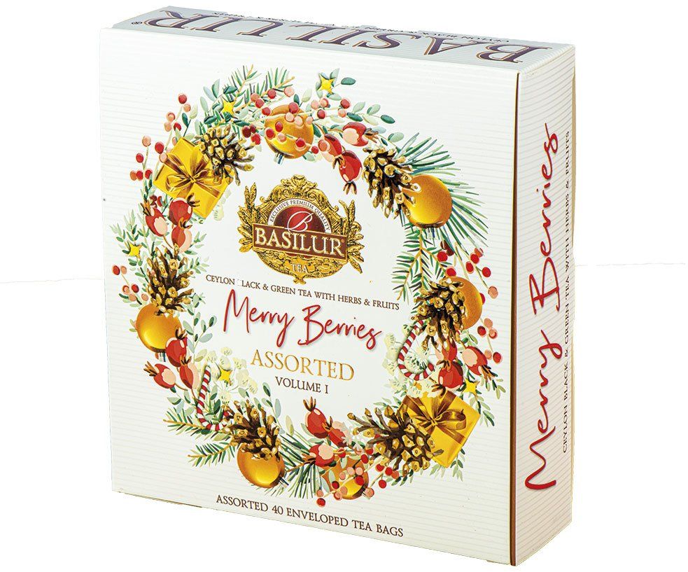 Basilur Merry Berry Assorted Vol. I přebal 40 sáčků