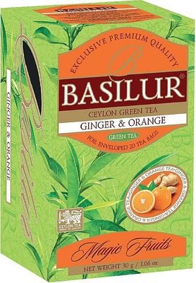 Basilur Magic Ginger & Orange přebal 20 x 1.5 g