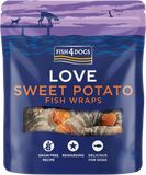Fish4Dogs Pamlsky pro psy rybí závitky s batátou 100 g
