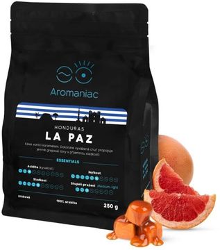Aromaniac Honduras La Paz, zrnková 250 g