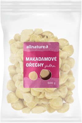 Allnature Makadamové ořechy 500 g