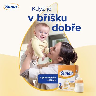 Sunar Complex 4 batolecí mléko 600 g