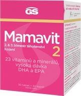 GS Mamavit 2 Těhotenství a kojení 30 tablet + 30 kapslí