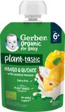Gerber Organic ovocná kapsička mango a kdoule s kokosovým mlékem 80 g