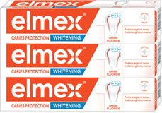 Elmex Caries Protection Whitening Zubní pasta 3 x 75 ml