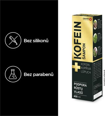 Cemio Kofeinový Šampon 400 ml