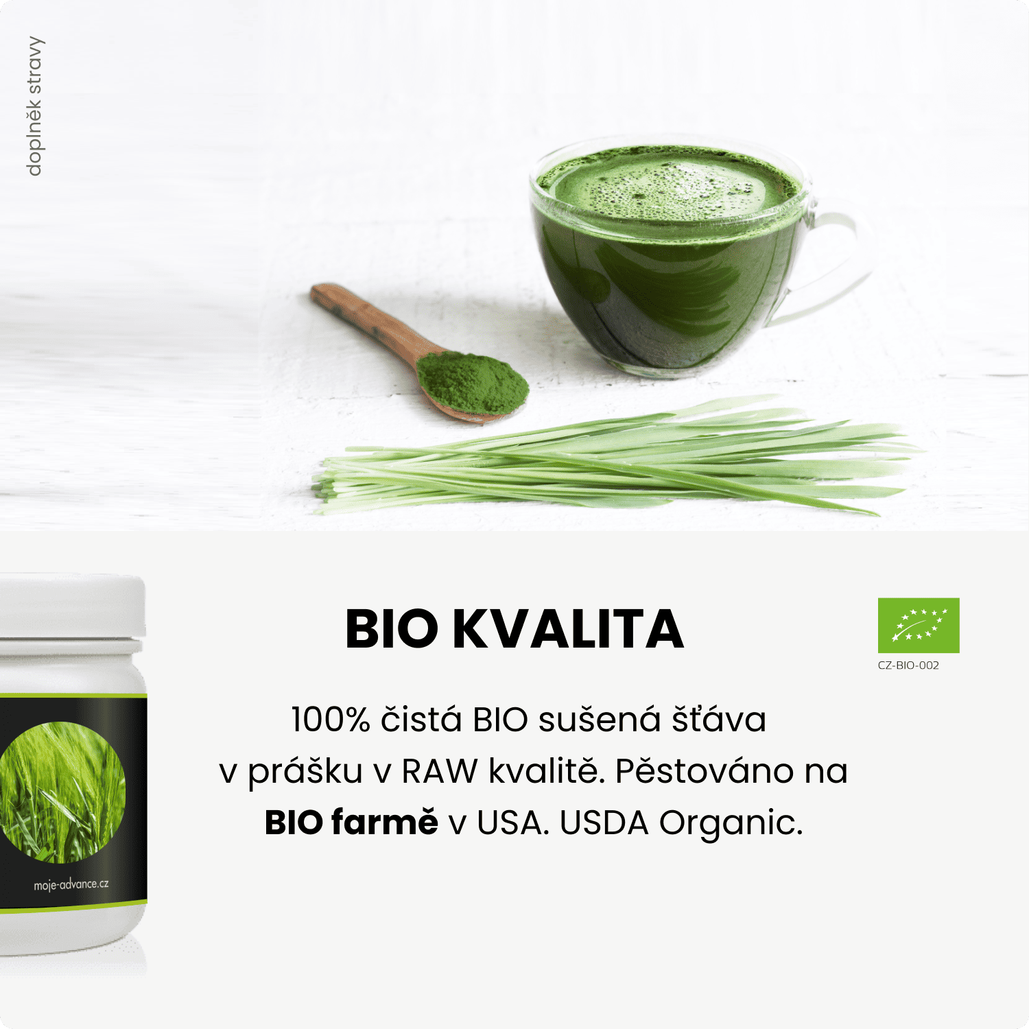 ADVANCE Ječmen BIO - juice 150 g