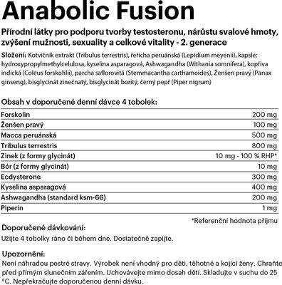 Flow Anabolic Fusion 3.0, 120 tobolek