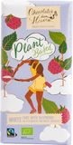 Chocolates from Heaven BIO rýžová bílá VEGAN čokoláda s malinami 39% 100 g