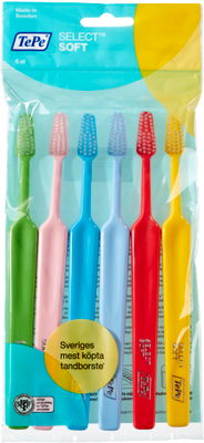 TePe Zubní kartáček Select soft 321520 6 ks