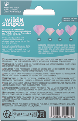 Wild Stripes Anti-Pimple Patches Diamond Recover náplasti na pupínky 24 ks