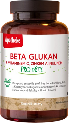 Apotheke Betaglukan pro děti 120 tobolek