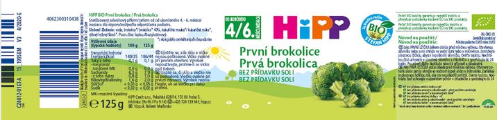HiPP BIO První brokolice 125 g