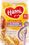 Hami Kaše mléčná se 7 obilninami s jablkem a švestkami 210 g