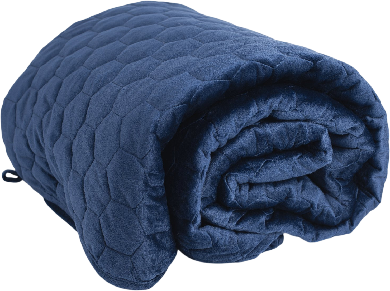 SleepLab Cool & Warm Blue zátěžová deka 140x200cm 7 kg