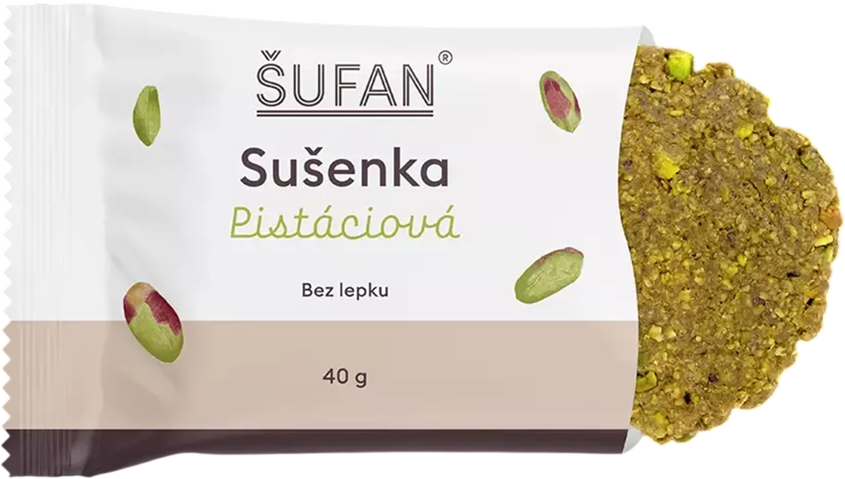 Šufan Sušenka pistáciová 40 g