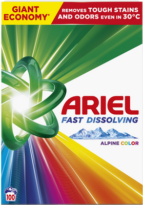 Ariel Prací prášek, Color, 100 praní, 5.5 kg