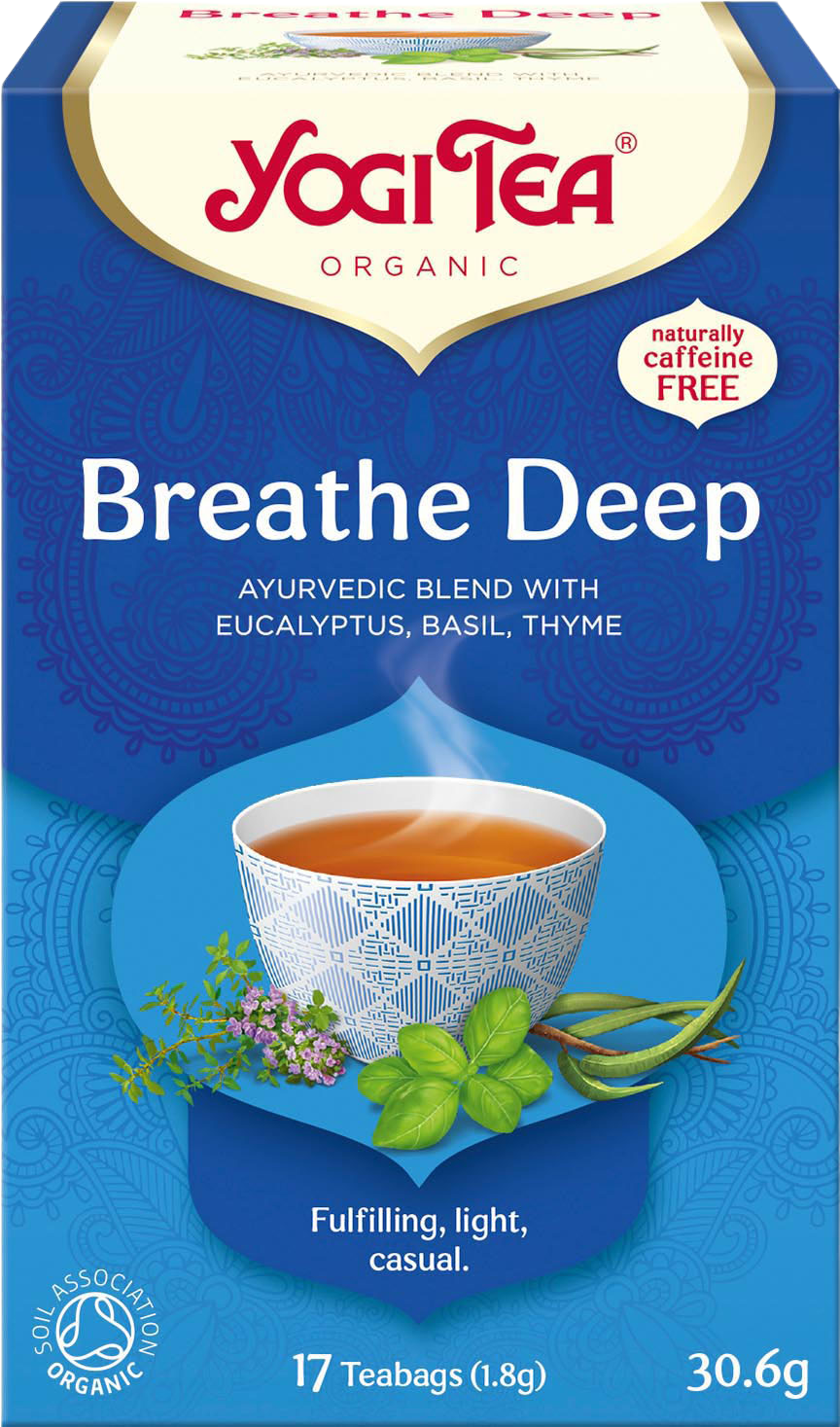 Yogi Tea Bio Dýchat zhluboka 17 x 1.8 g