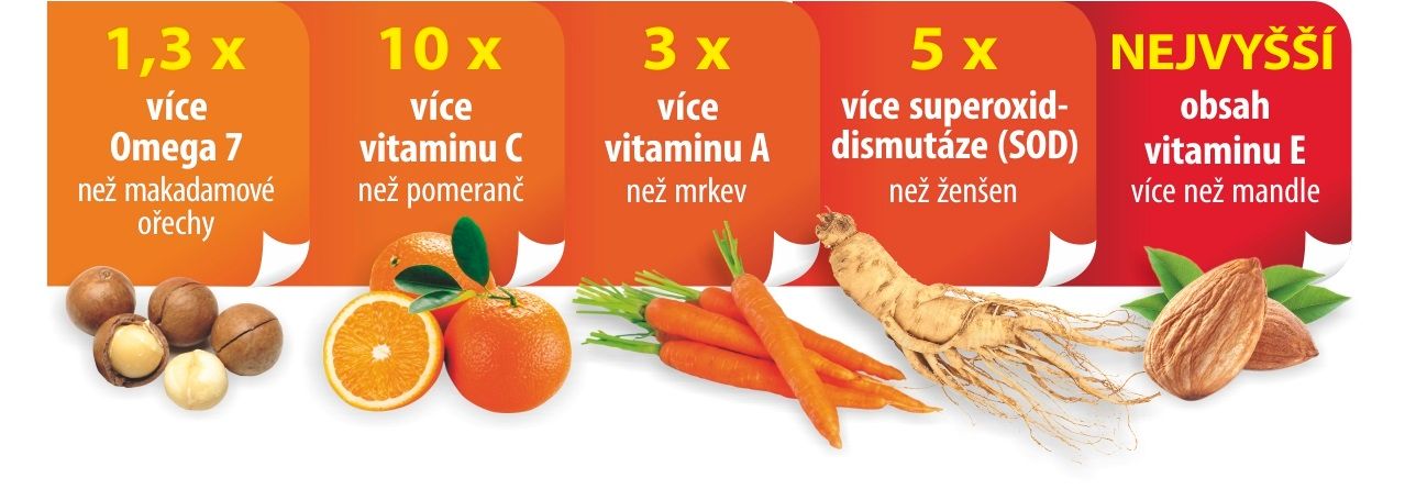 vitamin A C E Omega 7