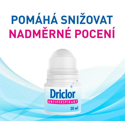 Driclor antiperspirant při nadměrném pocení 20 ml