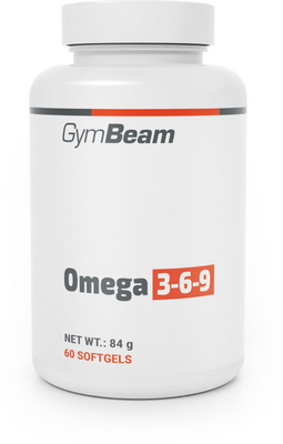 GymBeam Omega 3-6-9 60 kapslí