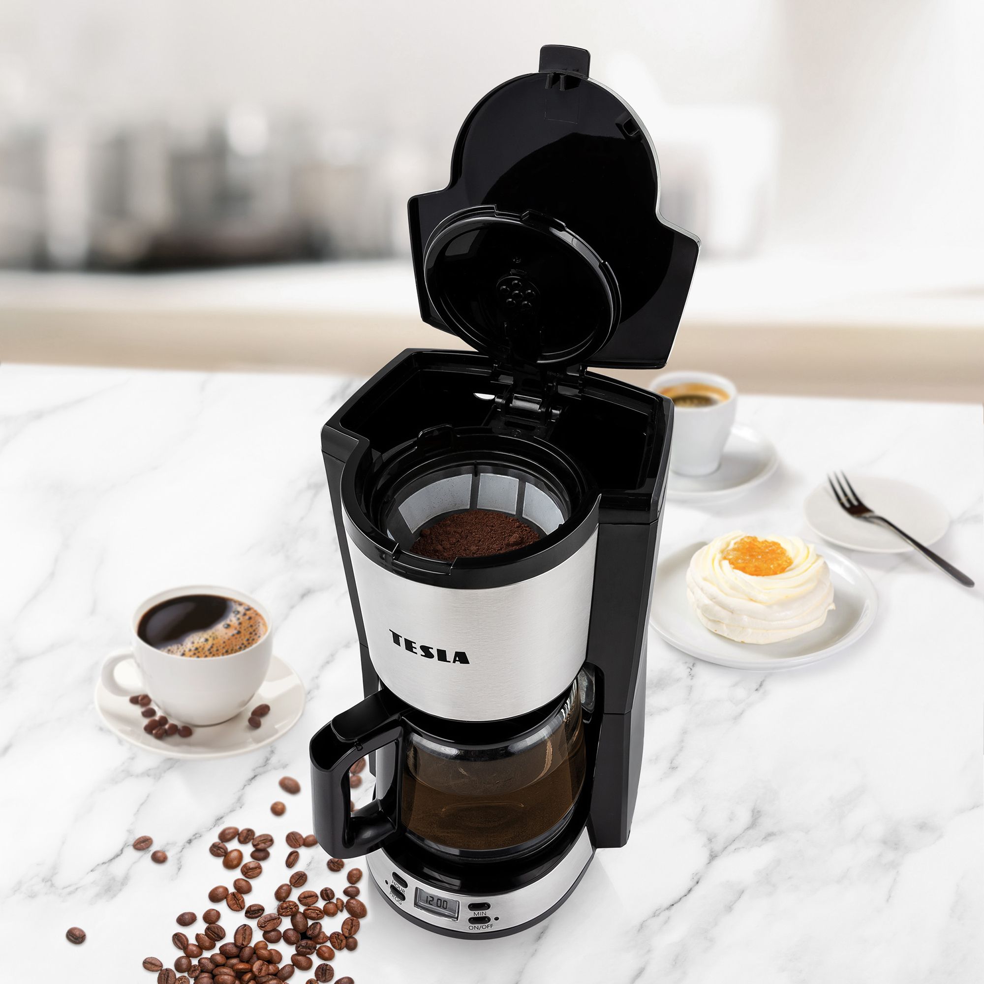 Tesla CoffeeMaster ES300 - kávovar na překapávanou kávu
