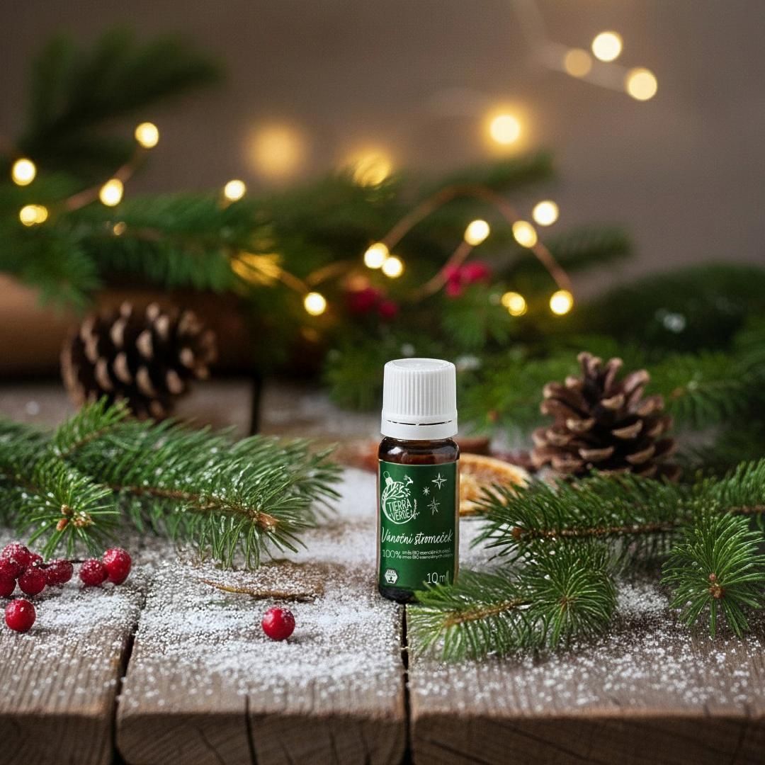 Tierra Verde Vánoční stromeček – směs BIO esenciálních olejů 10 ml