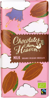 Chocolates from Heaven BIO mléčná čokoláda 37% 100 g