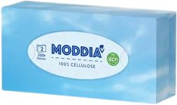 Moddia Kosmetické ubrousky 2vrstvé 200 ks