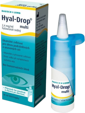 Hyal-Drop multi 2,4 mg oční kapky 10 ml