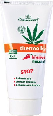 Cannaderm Thermolka hřejivé mazání 200 ml