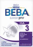 Nestlé Beba EXPERTpro HA 3, mléčná výživa pro malé děti s bakteriemi mléčného kvašení L. reuteri a upravenou bílkovinou 600 g